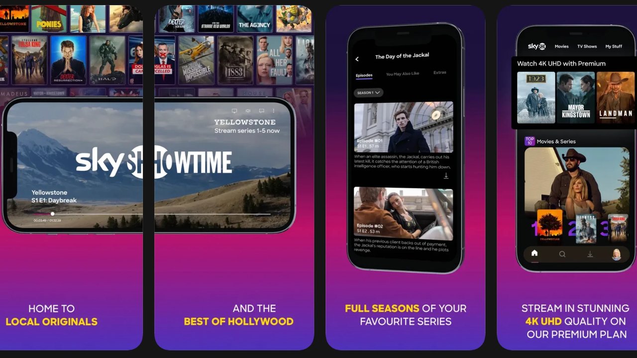 SkyShowtime screenshot